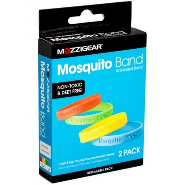 Mozzigear Mosquito Bands Adults 2 Bands